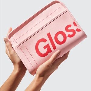 Glossier Pink The Beauty Bag